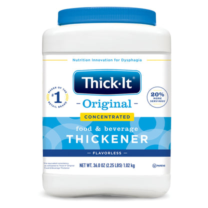 Thick-It® Original Concentrated Food and Beverage Thickener 36 oz. Canister Unflavored Powder IDDSI Level 0 Thin (811368_CS)