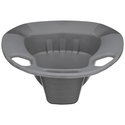 McKesson Stackable Bedpan Graphite 2 Quart / 1893 mL (1028130_EA)