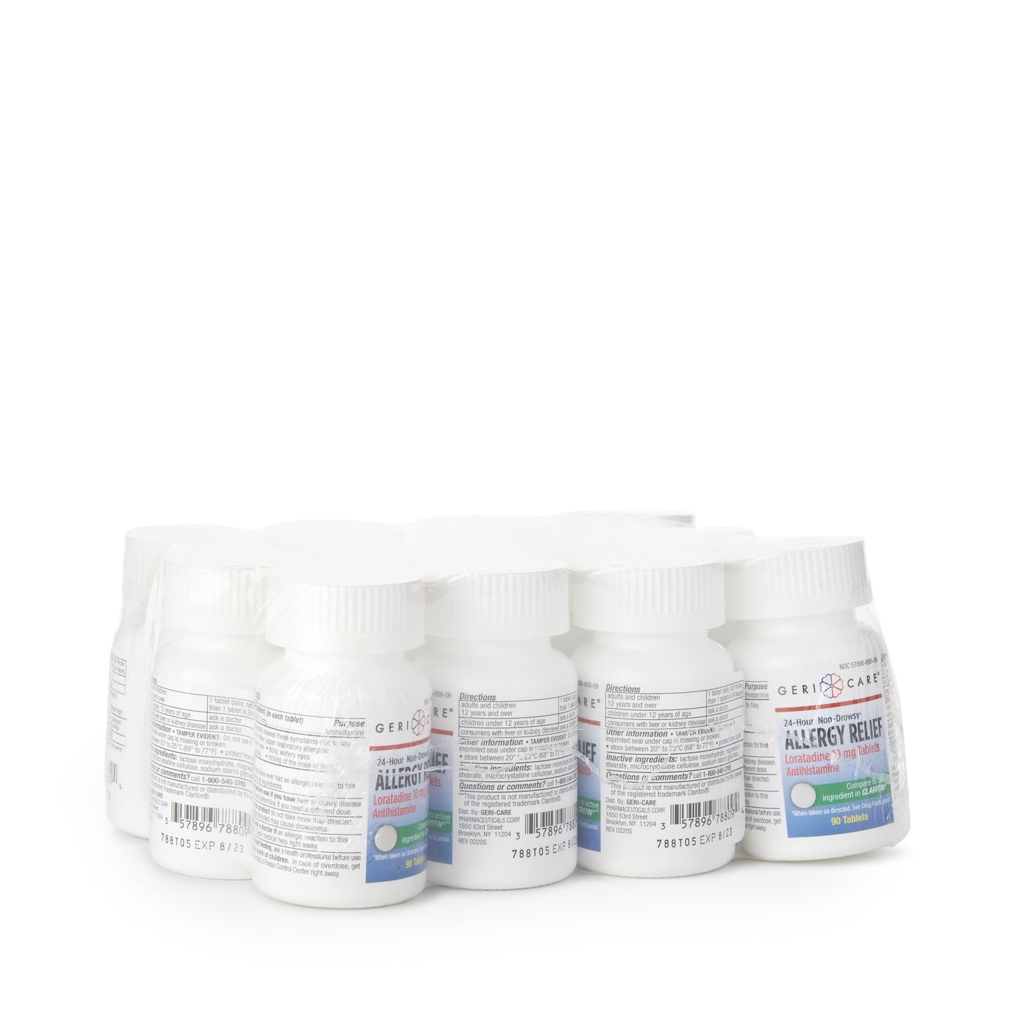 Geri-Care® Allergy Relief 10 mg Strength Tablet 90 per Bottle (689195_BT)