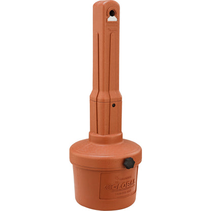 Global Industrial Outdoor Ashtray, 1-1/2 Gallon, Terracotta (WB261391RG)
