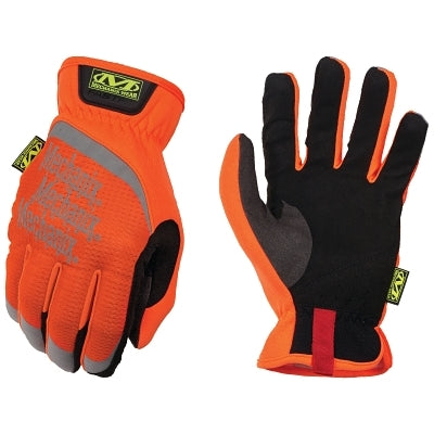 Mechanix Wear Hi-Viz FastFit Gloves, Large, Hi-Viz Orange (484-SFF-99-010)