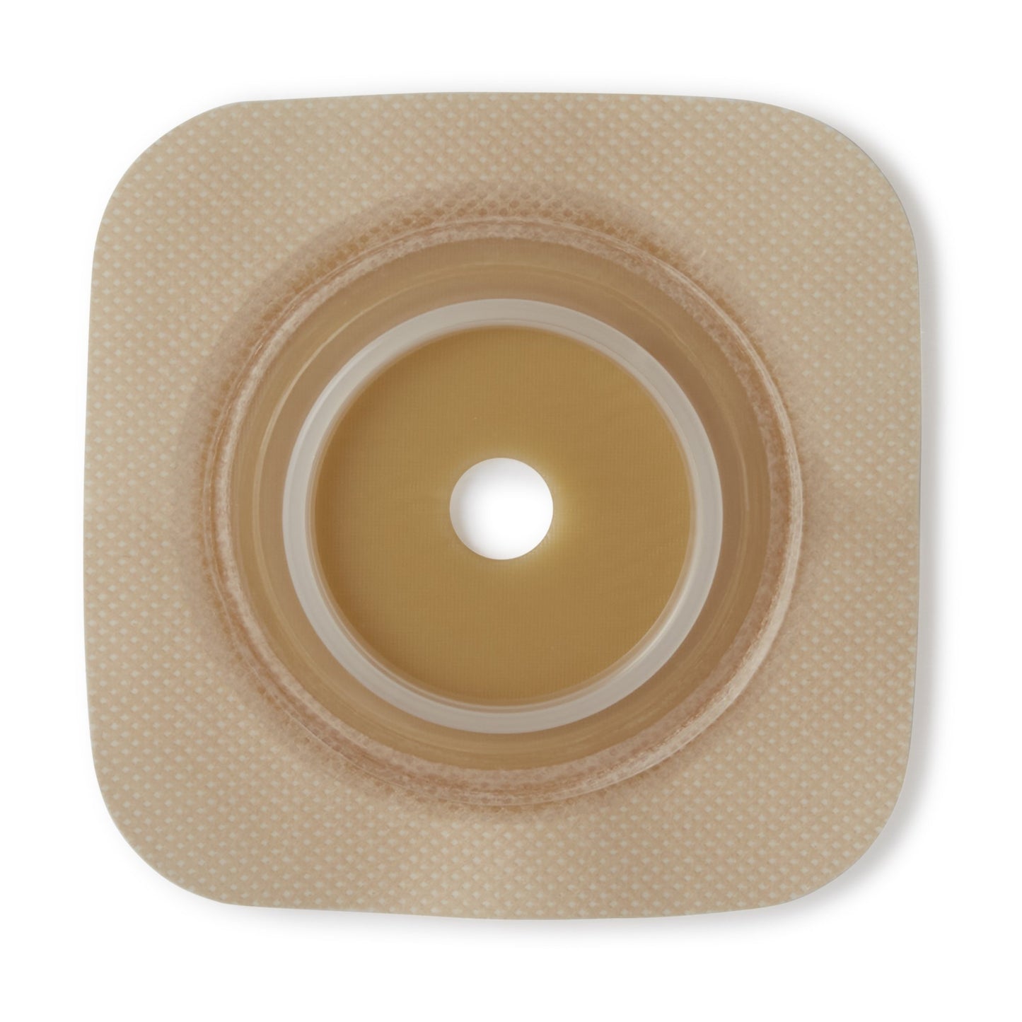 Sur-Fit Natura® Ostomy Barrier Trim to Fit, Extended Wear Durahesive® Adhesive 45 mm Flange Hydrocolloid 1 to 1-1/4 Inch Opening 4 X 4 Inch (461920_EA)