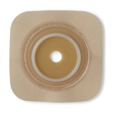 Sur-Fit Natura® Ostomy Barrier Trim to Fit, Extended Wear Durahesive® Adhesive 45 mm Flange Hydrocolloid 1 to 1-1/4 Inch Opening 4 X 4 Inch (461920_BX)