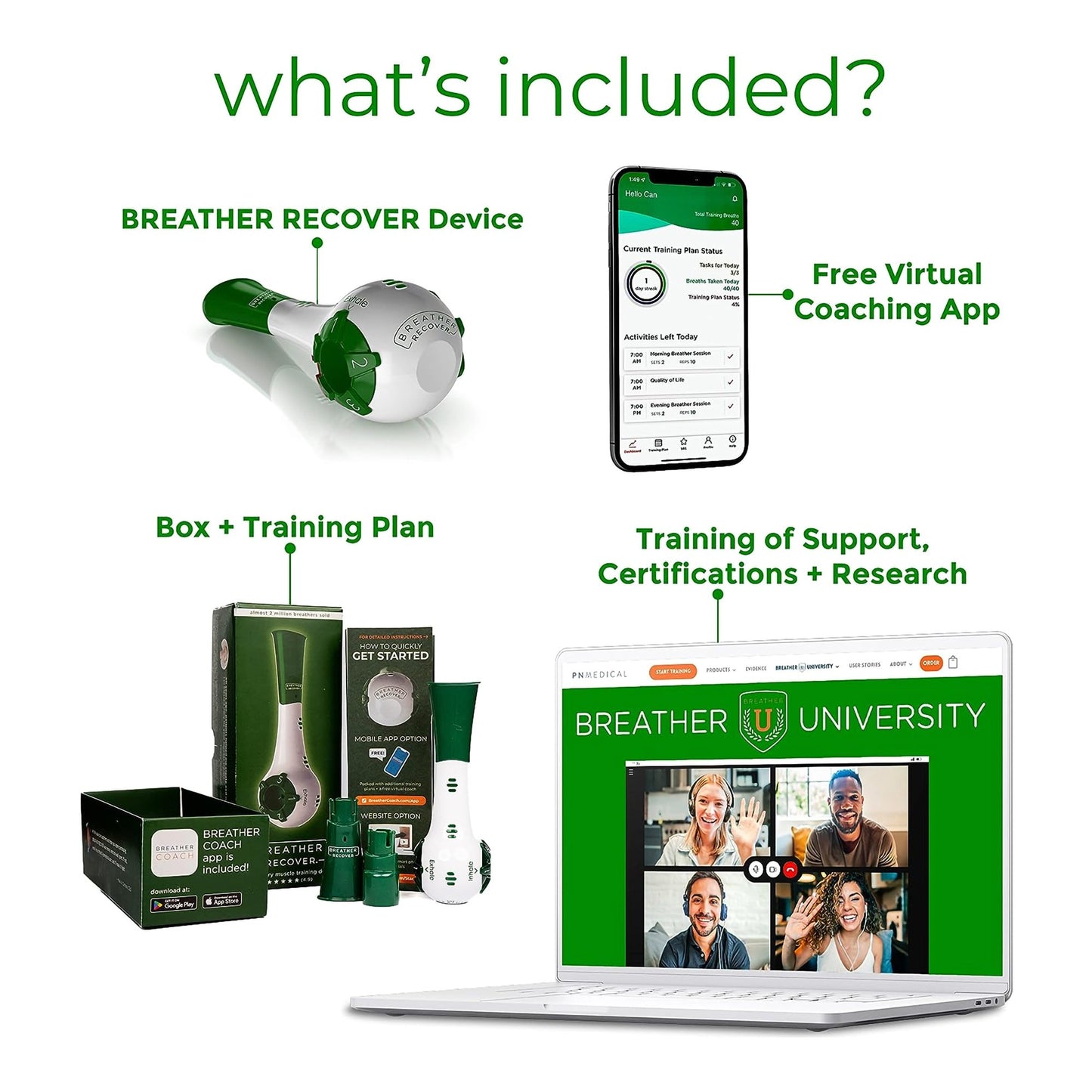 Breather Recover Breather Muscle Trainer Breather Recover (1237941_EA)