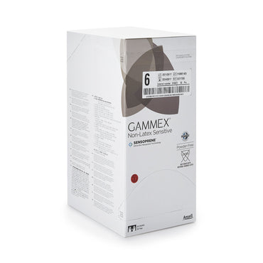 GAMMEX® Non-Latex Sensitive Surgical Glove Size 6 Sterile Polychloroprene Standard Cuff Length Micro-Textured Cream Chemo Tested (833672_BX)