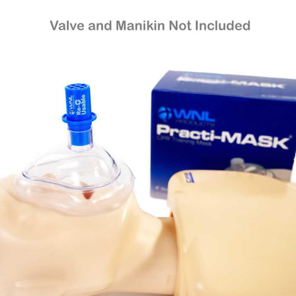 Practi-MASK® CPR Trainer with Training Valve Combo Adult / Child (1070992_EA)