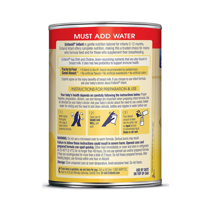 Enfamil® Infant Formula Unflavored 13 oz. Can Concentrate Iron (1144771_BT)