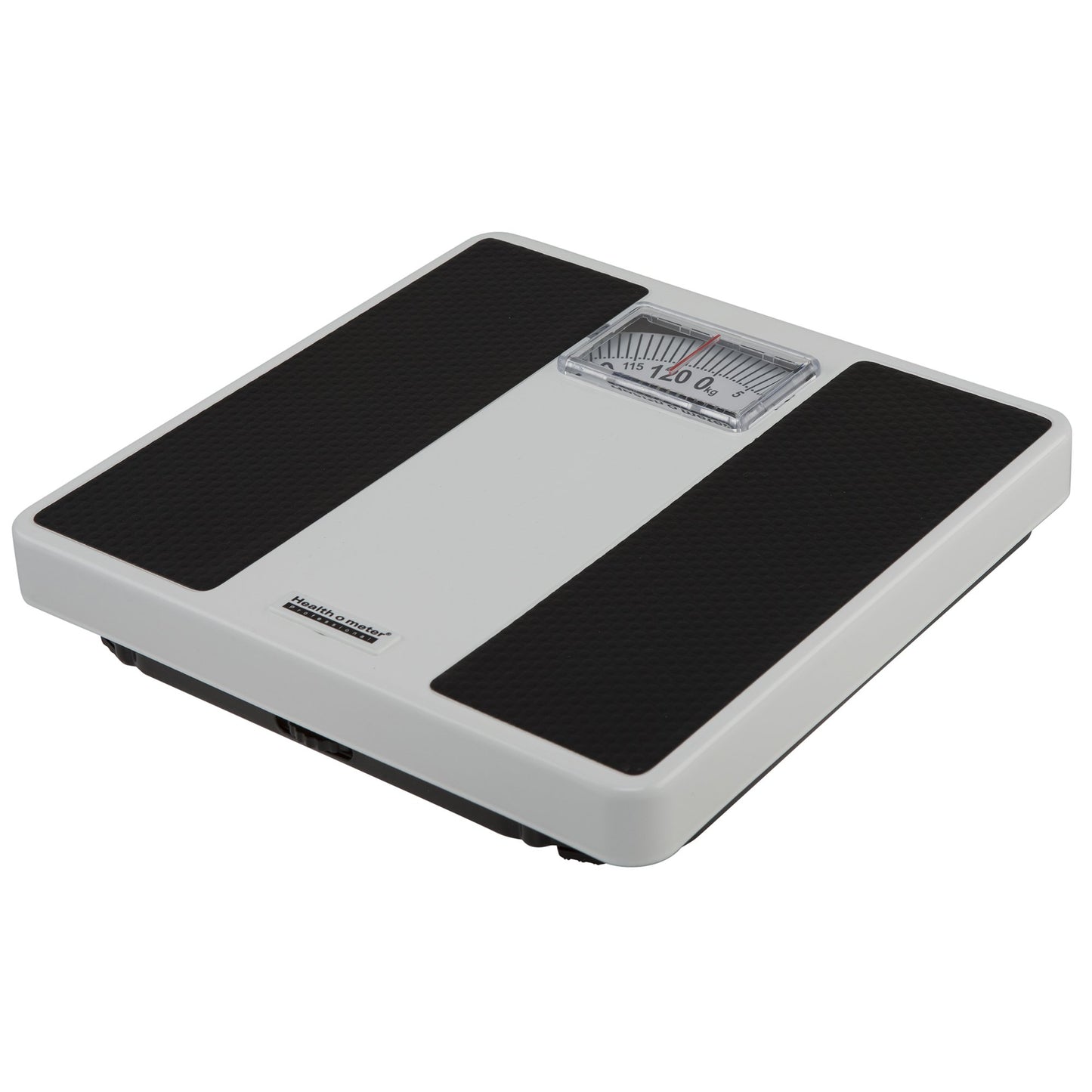 Health O Meter® Floor Scale Dial Display 270 lbs. Capacity Black / White Analog (806383_EA)