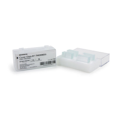 McKesson Cover Glass Square No. 1 Thickness 22 X 22 mm (483349_PK)