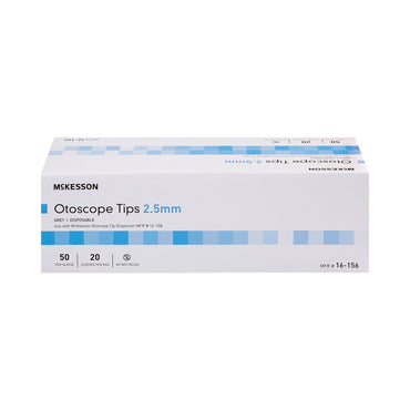 McKesson Ear Speculum Tip Child Size Plastic 2.5 mm Disposable (930088_CS)