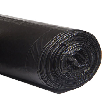 McKesson Trash Bag 56 gal. Black LLDPE 1.5 mil 43 X 47 Inch Star Seal Bottom Coreless Roll (1137659_CS)