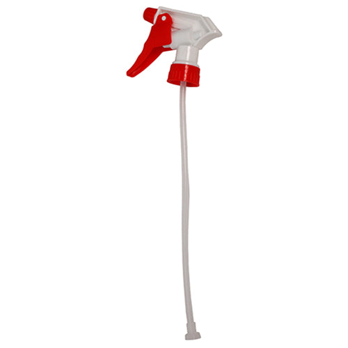 Impact® General Purpose Trigger Sprayer 1.4 mil, 10 Inch Tube, Red/White, 250/Case (IMP4906)