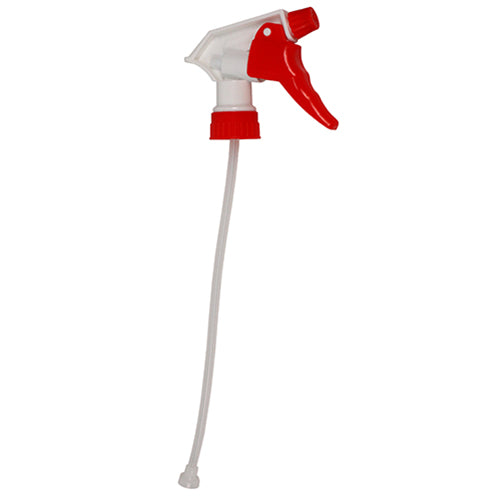 Impact® General Purpose Trigger Sprayer 1.4 mil, 10 Inch Tube, Red/White, 250/Case (IMP4906)