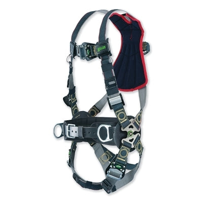 Honeywell Revolution® Arc-Rated Full Body Harness, Quick-Connect Leg Strap Buckles, Universal, Side D-Rings and Pad (493-RKNAR-QC-BDPUBK)