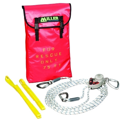 PIP SafEscape ELITE Rescue/Descent Devices, 75 ft; Anchor Slings; Pulley (493-SE75FT)