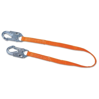Honeywell Titan II Positioning and Restraint Web Lanyard, 6 ft L, Locking Snap Hook, 310 lb Cap., 1 Leg (493-T9111W-Z76FTAF)