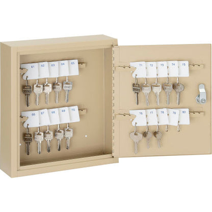 Global Industrial Key Cabinet - 60 Keys, Sand (WB493319)
