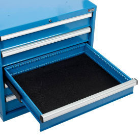 Global Industrial Drawer Mat Kit, Modular Drawer Cabinet 30"W x 27"D, Black (WB493325)