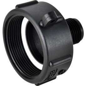 Global Industrial Polypropylene 2" Female NPS Pipe Thread x 3/4" Male Garden Hose Adapter (WB493521)