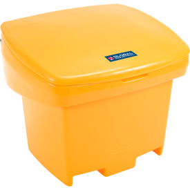 Global Industrial Outdoor Storage Container, 30"Lx25"Wx24"H, 5.5 Cu. Ft., Yellow (WB493698)