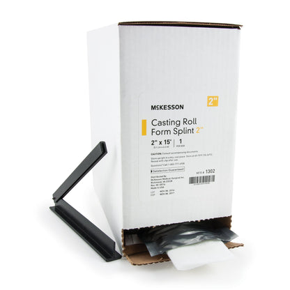McKesson Padded Splint Roll 2 Inch X 15 Foot Fiberglass White (862506_BX)
