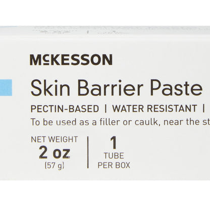 McKesson Ostomy Barrier Paste 2 oz. Tube, Pectin-Based, Protective Skin Barrier (1081295_EA)