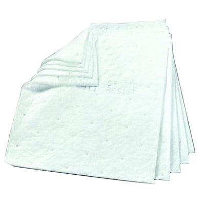 3M High-Capacity Static Resistant Petroleum Sorbent Pad, Absorbs .375 gal (498-HP-556)
