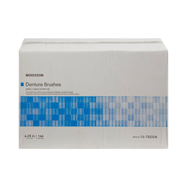 McKesson Denture Brush 2-Sided Bristle Green (472578_EA)