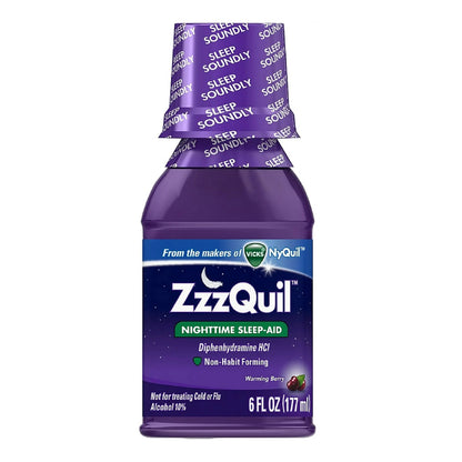 ZzzQuil™ Sleep Aid 6 oz. Liquid 50 mg / 30 mL Strength (832901_EA)