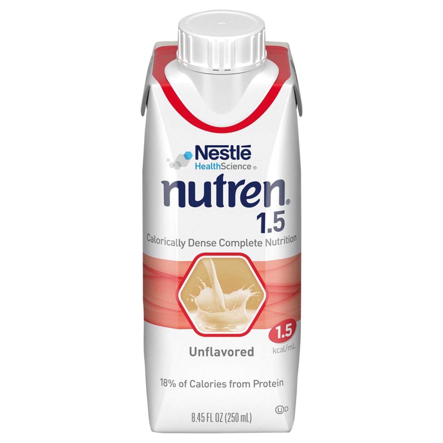 Nutren® 1.5 Tube Feeding Formula Unflavored Liquid 250 mL Carton (254695_EA)