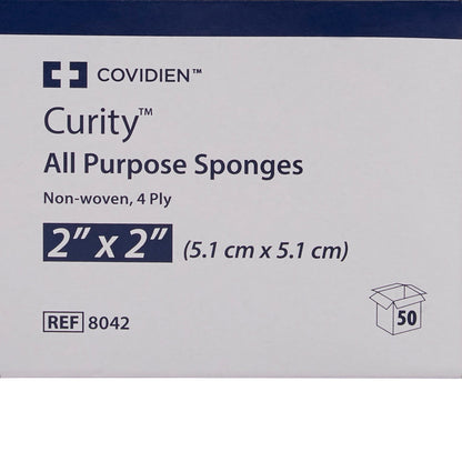 Curity™ Nonwoven Sponge 2 X 2 Inch 4-Ply Sterile 2 per Pack (529380_TR)