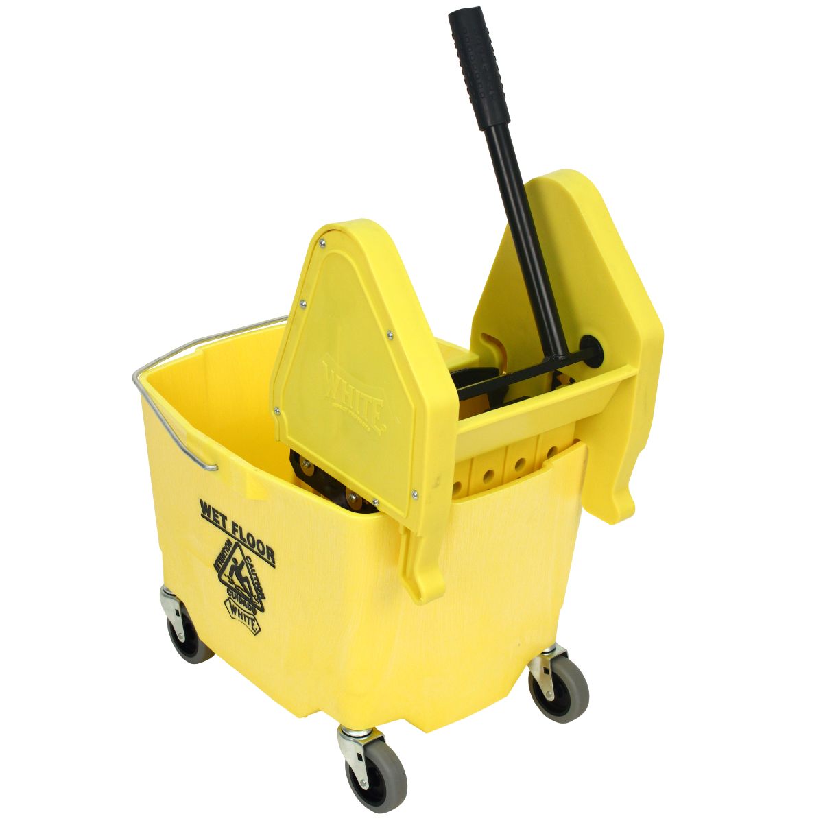 Impact® Sidepress Bucket & Wringer Combo, Yellow, 1/Case (IMP4Y2635-3Y)