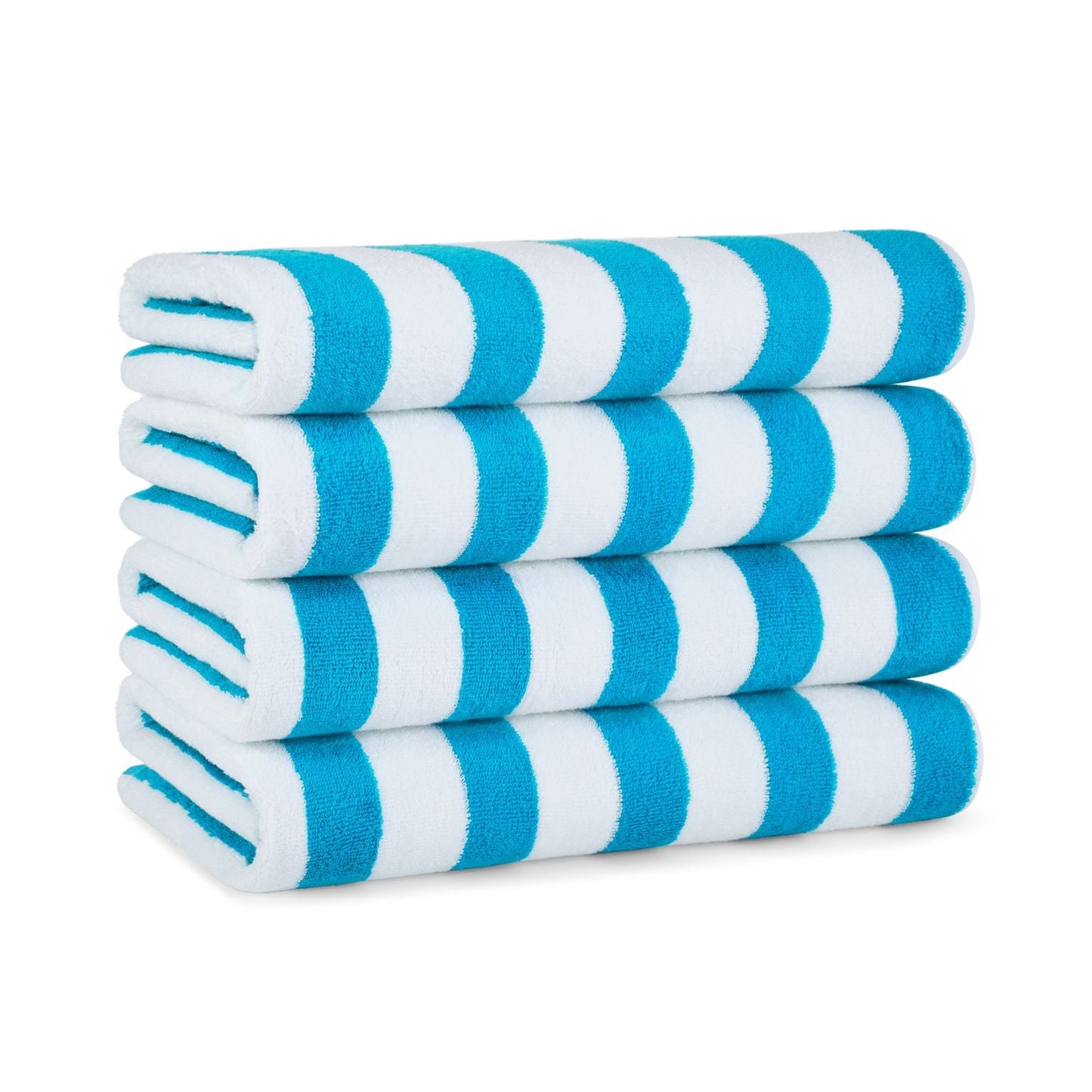 Arkwright Home Cali-Cabana Beach Towel 30x60 Blue (4/Pack) (P-CALICABANA-BLUE)