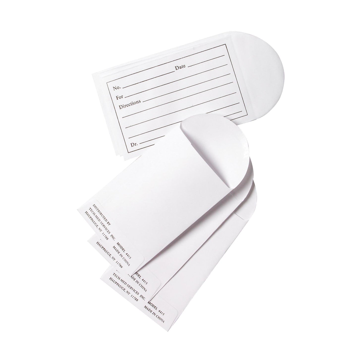 Tech-Med® Medication Envelope White 3½ X 2¼ Inch (771690_BX)