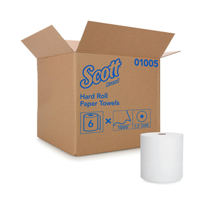 Scott® Paper Towel Hardwound Roll 8 Inch X 1000 Foot (518608_CS)