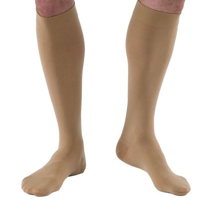 Jobst® Relief Compression Stocking Knee High Large Beige Closed Toe (702834_PR)