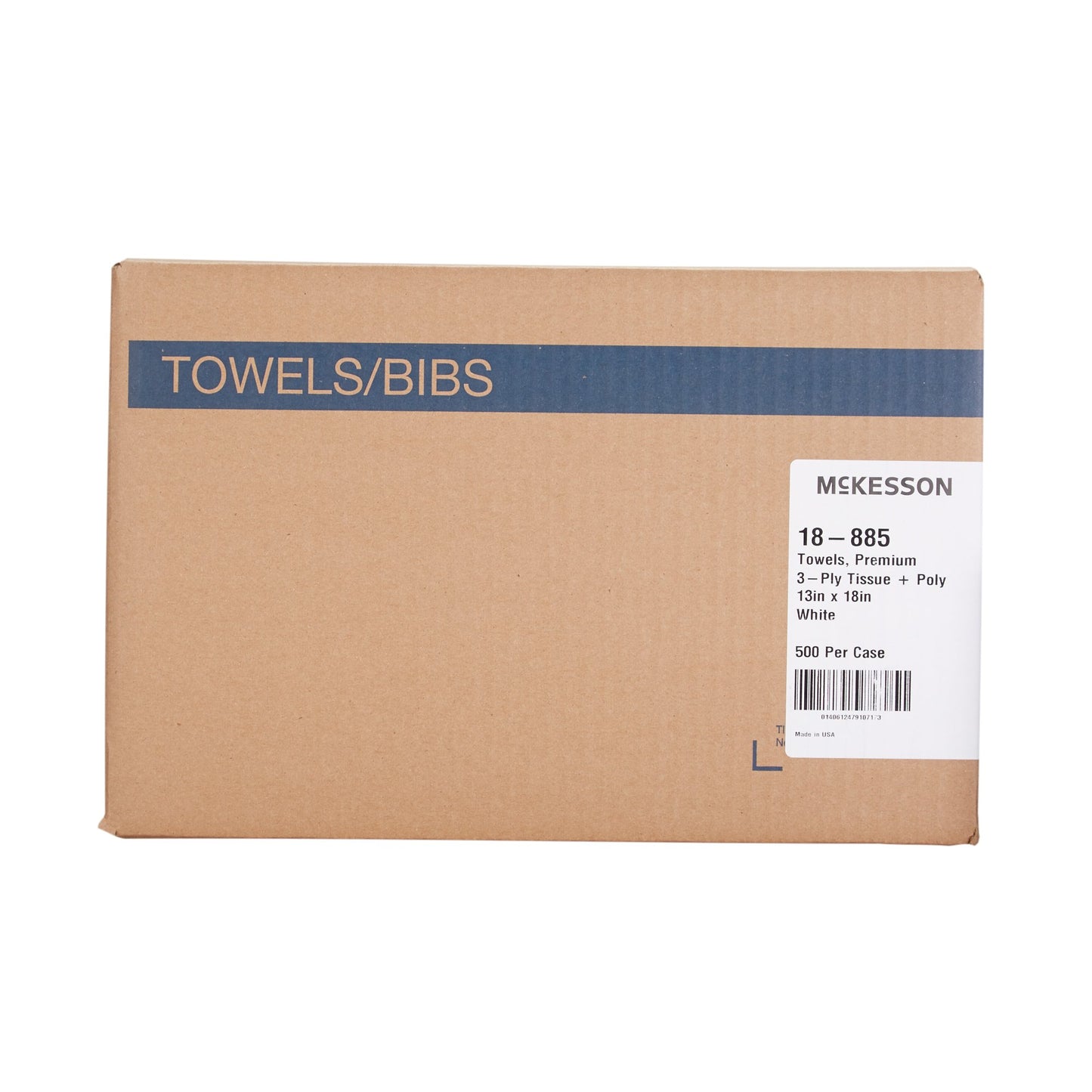 McKesson Procedure Towel 13 W X 18 L Inch White NonSterile (164755_CS)