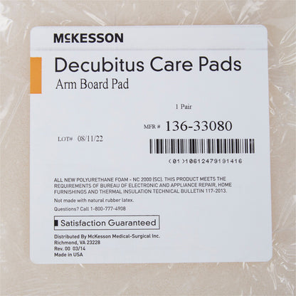 McKesson Armboard Pads For Use with Adding Aditional Padding to Standard Armboards (929209_CS)