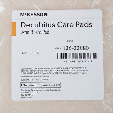 McKesson Armboard Pads For Use with Adding Aditional Padding to Standard Armboards (929209_EA)