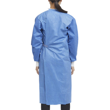 Astound® Non-Reinforced Surgical Gown with Towel Small / Medium Blue Sterile AAMI Level 3 Disposable (273632_CS)