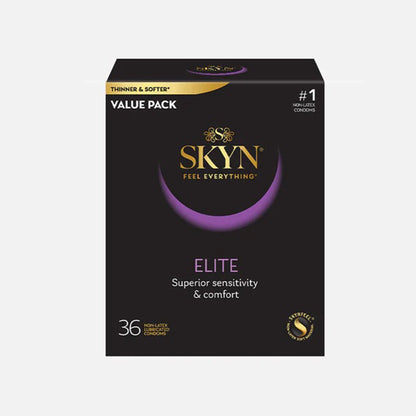 SKYN® Elite Condom Lubricated One Size Fits Most 36 Per Box (1256943_BX)