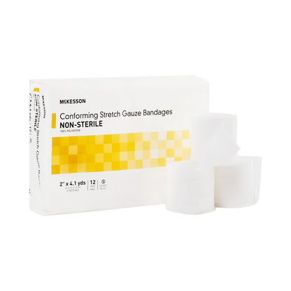 McKesson Conforming Bandage 2 Inch X 4-1/10 Yard NonSterile 12 per Pack (993032_CS)