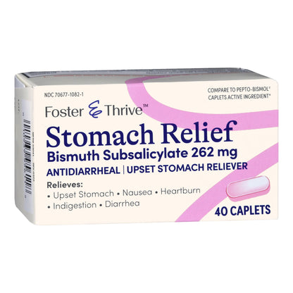 Foster & Thrive™ Anti-Diarrheal 262 mg Strength Caplet 40 per Bottle (1235108_BT)