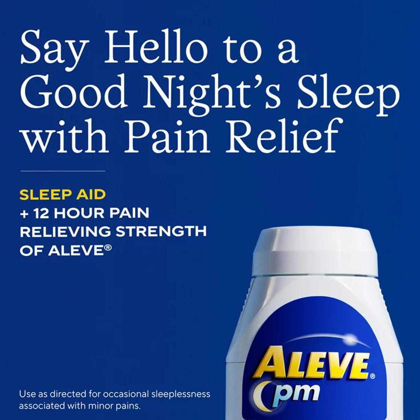 Aleve® PM Night Time Pain Relief 220 mg Strength Naproxen Sodium Capsule (1229954_BT)