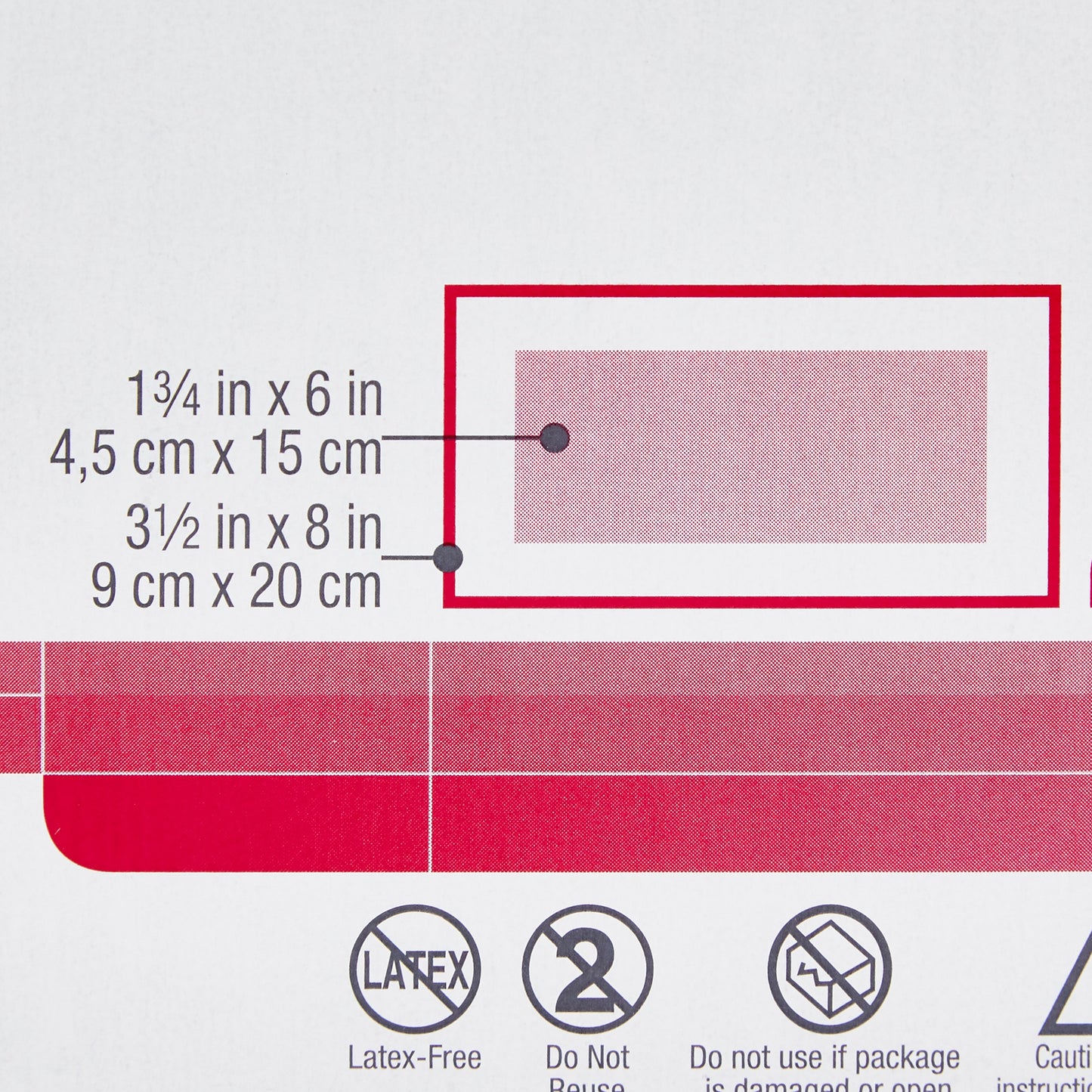 3M™ Medipore™ Composite Dressing 3-1/2 X 8 Inch Rectangle Sterile Nonwoven Backing (324095_BX)