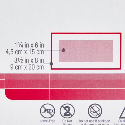 3M™ Medipore™ Composite Dressing 3-1/2 X 8 Inch Rectangle Sterile Nonwoven Backing (324095_BX)