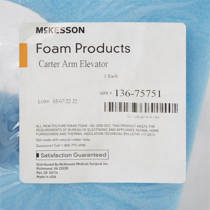 McKesson Arm Elevator 12 W X 9 L X 16 H Inch Foam Freestanding (929215_EA)