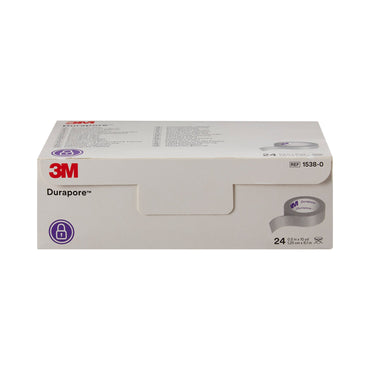 3M™ Durapore™ Medical Tape White 1/2 Inch X 10 Yard Silk-Like Cloth NonSterile (5774_RL)