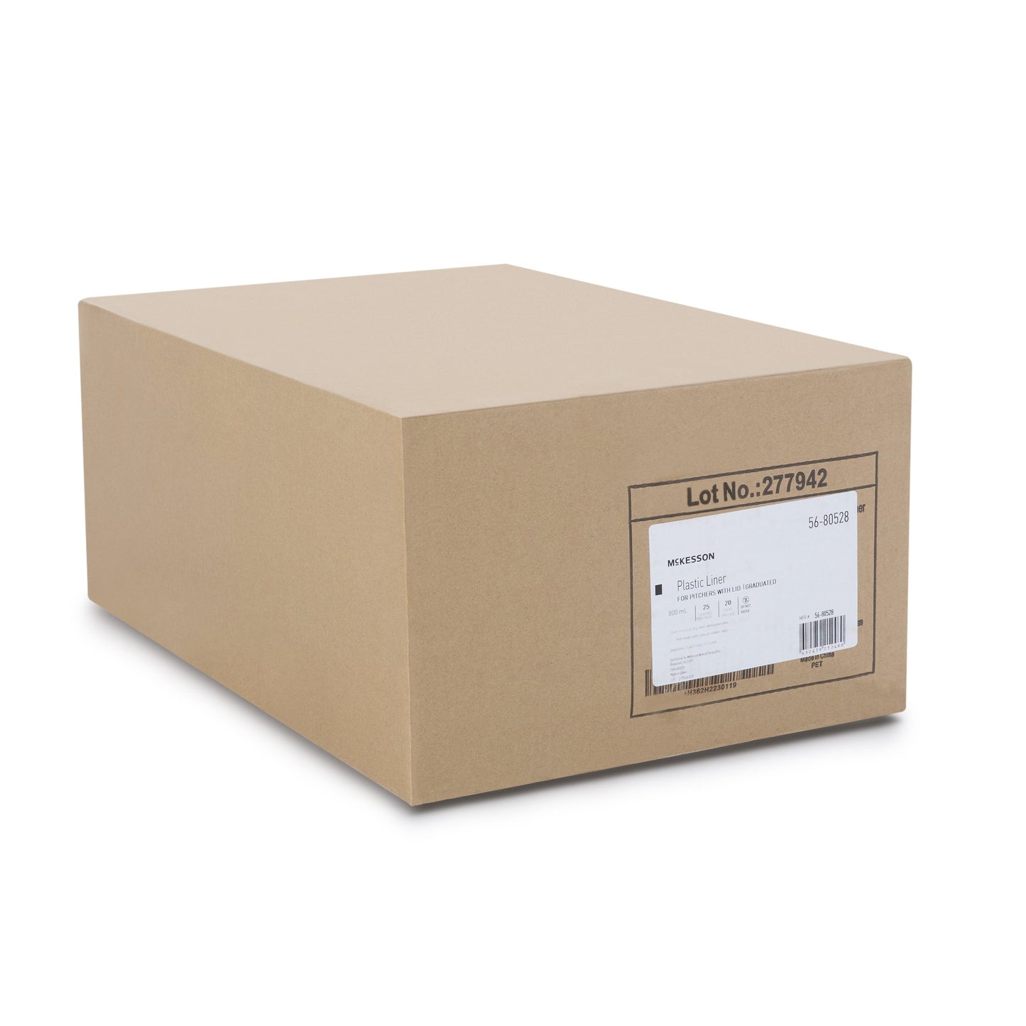 McKesson Pitcher Liner Plastic, Graduated (1028133_CS)