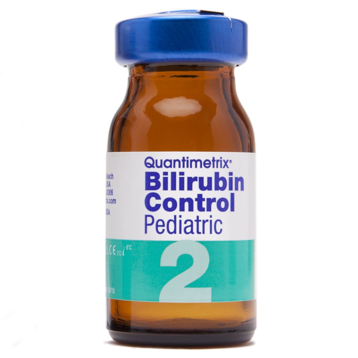 Quantimetrix General Chemistry Control Bilirubin Pediatric Level 2 3 X 3 mL (285445_EA)